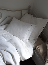 Úžitkový textil - Ľanové posteľné obliečky Charming Cottage - 9689054_