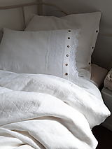 Úžitkový textil - Ľanové posteľné obliečky Charming Cottage - 9689072_