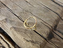 Prstene - Prstienok ovál hrubší - 9689999_