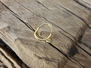Prstene - Prstienok ovál hrubší - 9689999_