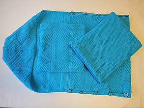 Detský textil - Detská pletená deka - 9692299_