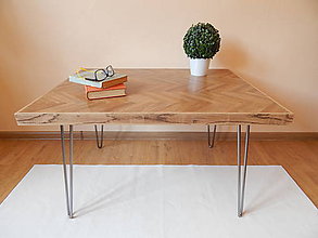 Nábytok - Retro konferenčný stolík (Retro coffee table) (2.) - 9693795_