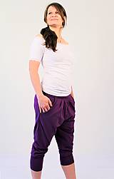 Tehotenské oblečenie - Tehotenské - turecké - jóga kraťasy, výber farieb, veľ L - XXL - 9696030_