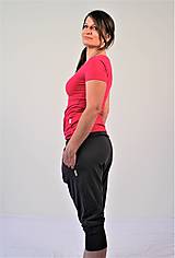 Tehotenské oblečenie - Tehotenské - turecké - jóga kraťasy, výber farieb, veľ XS - M - 9696045_