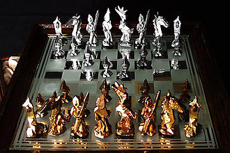 Sochy - Kubistické šachové figúry - 9696750_