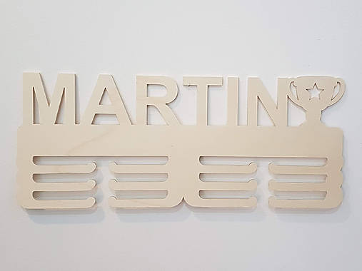 Vešiak na medaily s menom 45cm POHÁR VÍŤAZOV