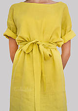 Šaty - Robe de Lin II - 100% ľan - 9700070_