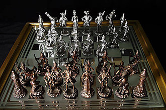 Sochy - Vojenské šachové figúry - 9700022_