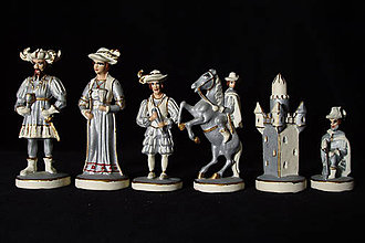 Sochy - Parížské šachové figury - 9701349_