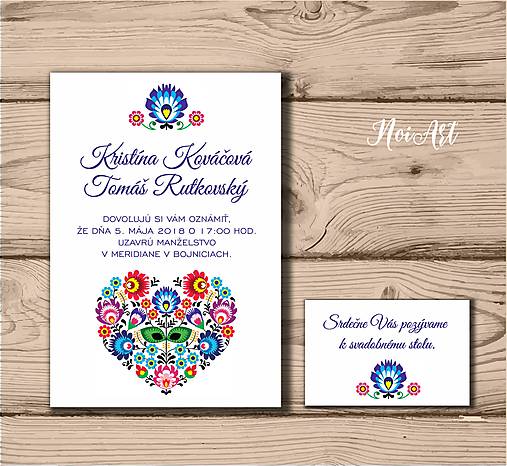 Papiernictvo - Svadobné oznámenie 57 - 9703347_