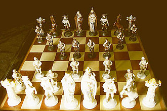 Sochy - Polní šachové figúry - 9702174_