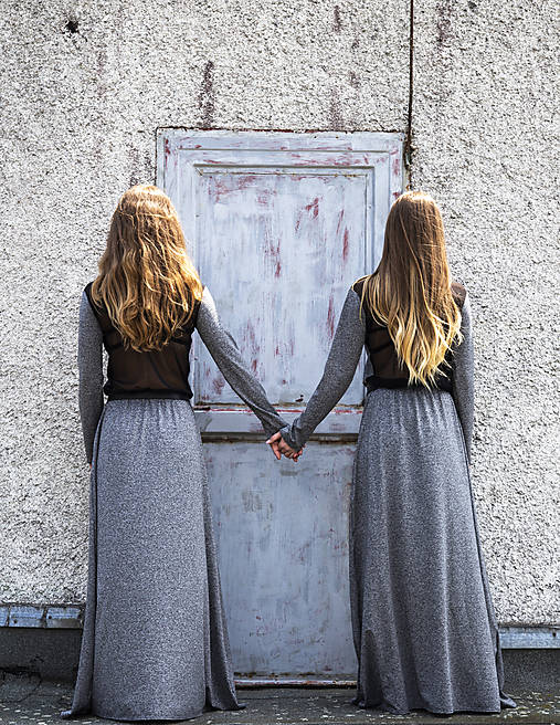 Šaty - TWINS - dlhé šaty - 9704987_