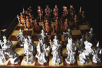 Sochy - Kráľovské šachové figúry - stredné - 9707674_
