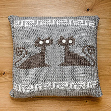 Úžitkový textil - antické mačičky - 9711050_