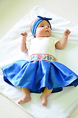 Detské oblečenie - Detská saténová sukňa  (Obvod pásu do 60cm, dĺžka do 30cm) - 9710582_