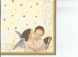 Papier - Zlatí anjeli 1 - 9720351_