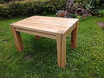 Nábytok - Jedálensky stôl " starý dub " - 9720673_
