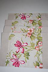 Úžitkový textil - BĚHOUN  ...květy - 9724936_