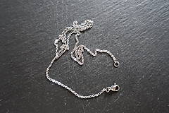 Komponenty - Retiazka na náhrdelník 1 - stainless steel - - 9726434_