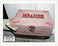 Svadobná krabica MR&MRS :)