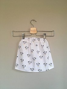 Detské oblečenie - Suknička Pán panda - 9739667_