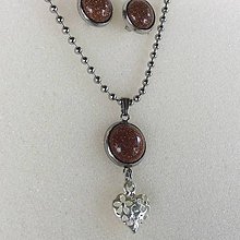 Sady šperkov - sada šperkov so slnečným kameňom - 9742674_