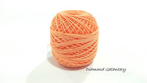 Galantéria - Perlovka - 273 - Svetlá marhuľová - 9747138_