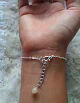 Náramky - Hand chain (achát) - 9747092_