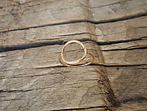 Prstene - Prsteň krúžok ružový - 9747824_