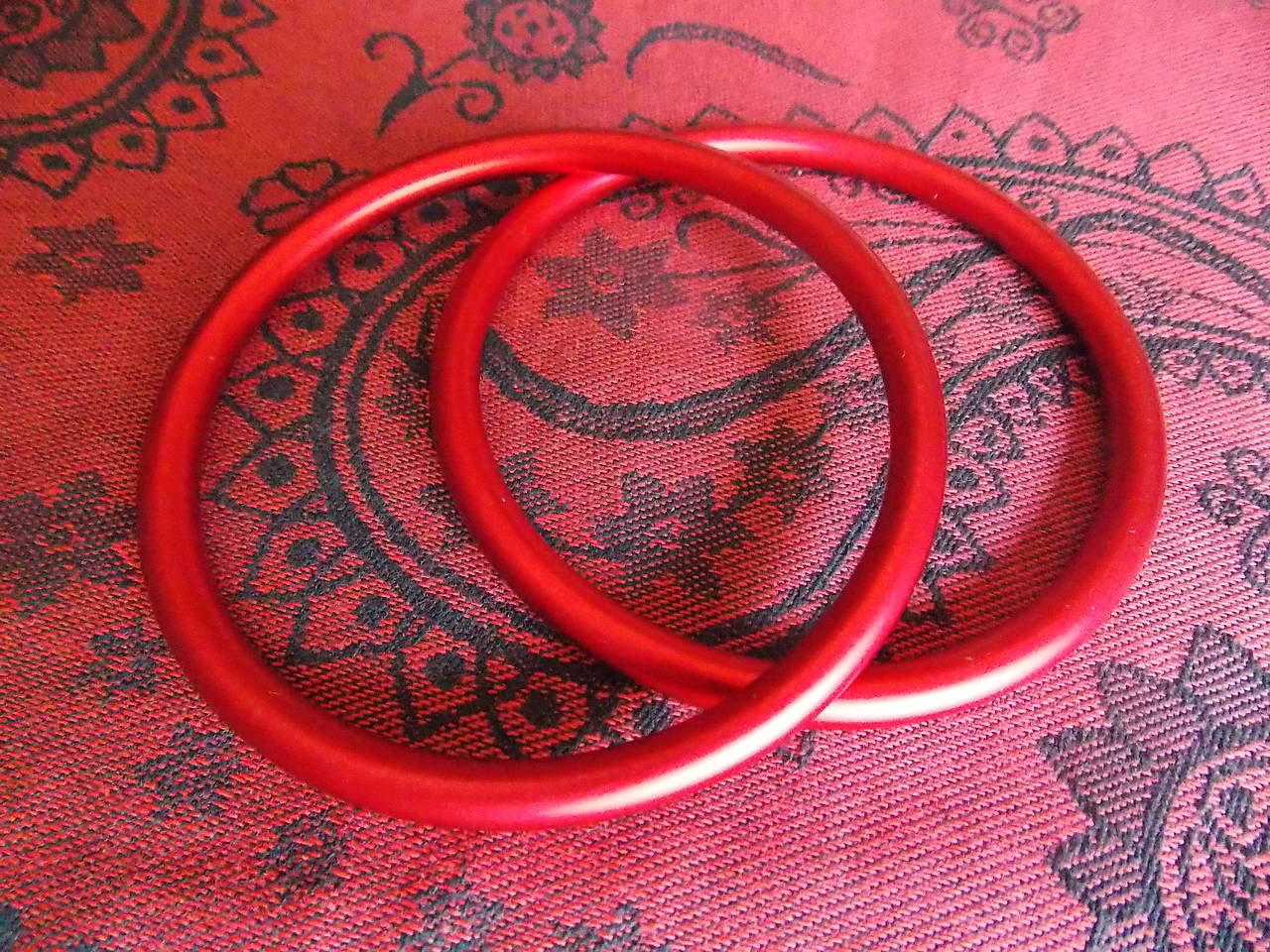 Červené Ring Sling krúžky