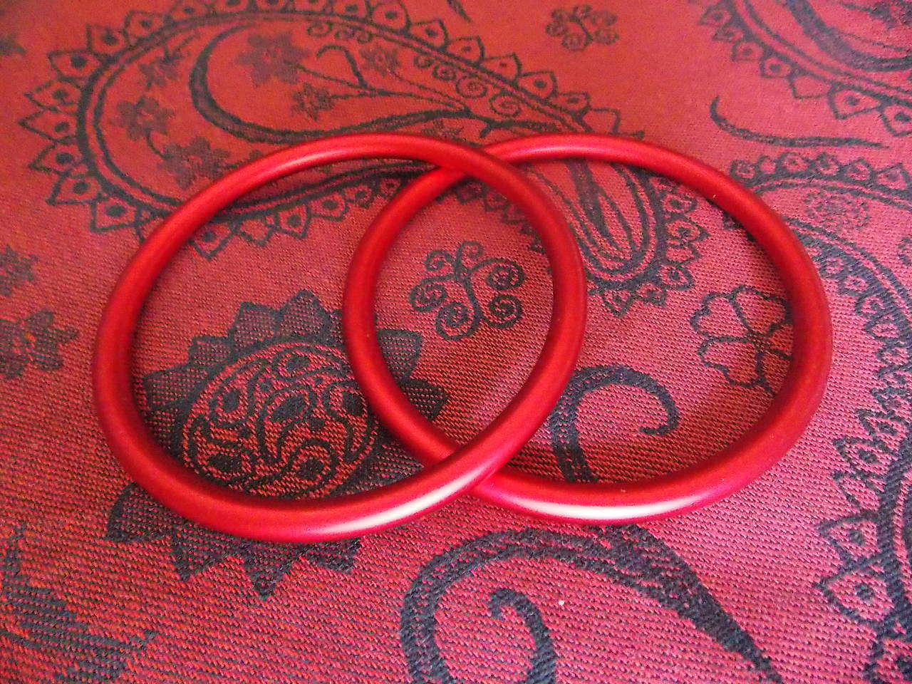 Červené Ring Sling krúžky