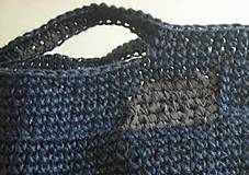 Veľké tašky - Modrý Mondrian - 9747575_