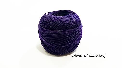 Galantéria - Perlovka - 428 - Modro fialová - 9753325_