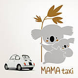 Úložné priestory & Organizácia - MAMA taxi - koala - 9753383_