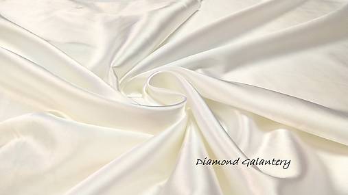 Textil -  	Satén biely - 9756166_