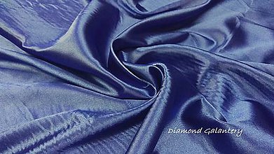 Textil - Satén modrý - 9756080_