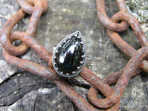 Strieborny prsteň Ag 925 Spinel