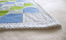 Detský textil - farebný svet... (cca 65 x 90 cm - Modrá) - 9754319_