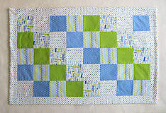 Detský textil - farebný svet... (cca 65 x 90 cm - Modrá) - 9754323_