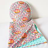 Detský textil - ZLAVA!detská deka zasnívané líšky - 9761430_