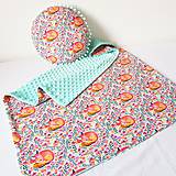 Detský textil - ZLAVA!detská deka zasnívané líšky - 9761432_