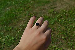 Prstene - Achát prsteň Ag 925 - 9764653_