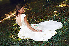Šaty - Šaty z ľanového plátna - 9770141_