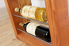 Úložné priestory & Organizácia - Vinotéka (Wall wine rack) - 9768084_