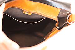 Batohy - Kožený batoh Lara (čierny) - 9767739_