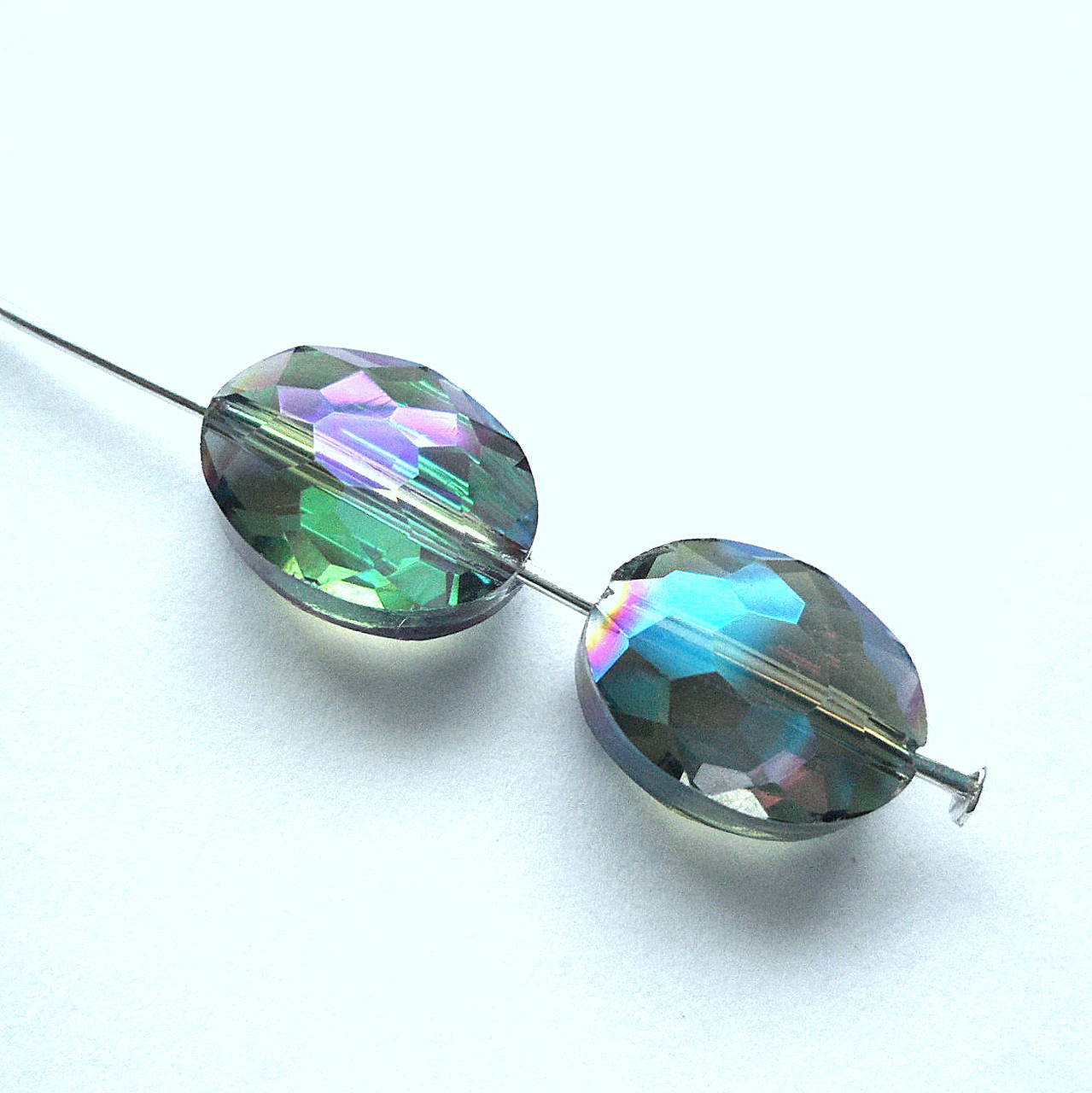 Sklenené brúsené-sv.grafit AB-1ks (ovál/12x16mm)