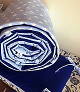 Detský textil - Mantinel tenký - 360x30 (Modrá) - 9781298_
