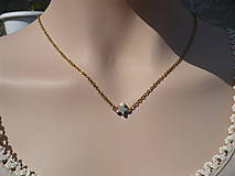 Náhrdelníky - náhrdelník s hviezdičkou - 9779408_