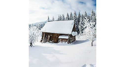  - Servítka "Winter cabin" - 9782727_