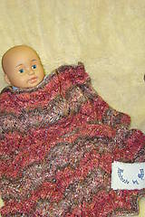 Ručne pletená detská deka  do kočíka